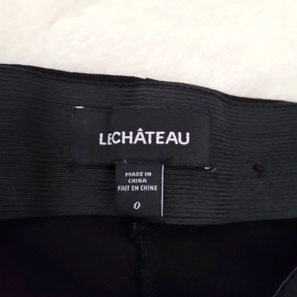 Black Size 0 Le Chateau Paris High Rise Pants - Picture 3 of 4